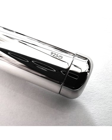 Stylo-plume Waldmann Voyager, argent massif sterling 925