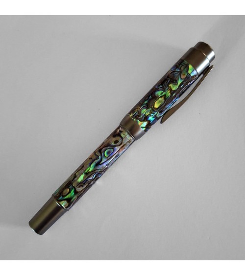 Stylo-plume Laban Abalone, bec largeur M, fabriqué à Taïwan