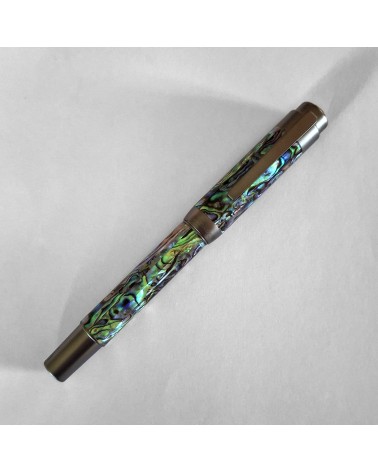 Stylo-plume Laban Abalone, bec largeur M, fabriqué à Taïwan