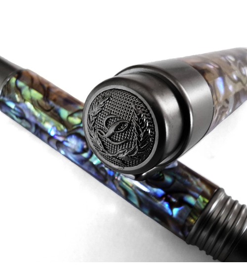 Stylo-plume Laban Abalone, bec largeur M, fabriqué à Taïwan