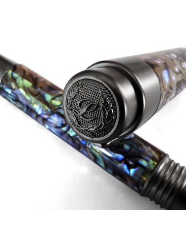 Stylo-plume Laban Abalone, bec largeur M, fabriqué à Taïwan