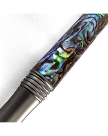 Stylo-plume Laban Abalone, bec largeur M, fabriqué à Taïwan