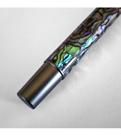 Stylo-plume Laban Abalone, bec largeur M, fabriqué à Taïwan