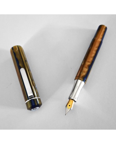 Stylo-plume Laban Pocket Seastar Blue, fabriqué à Taïwan