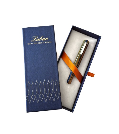 Stylo-plume Laban Pocket Seastar Blue, fabriqué à Taïwan