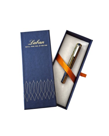 Stylo-plume Laban Pocket Seastar Blue, fabriqué à Taïwan