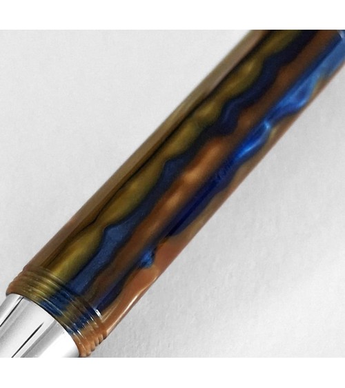 Stylo-plume Laban Pocket Seastar Blue, fabriqué à Taïwan