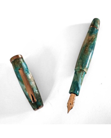 Stylo-plume Scribo La Dotta Frassinago, fabriqué à Bologne