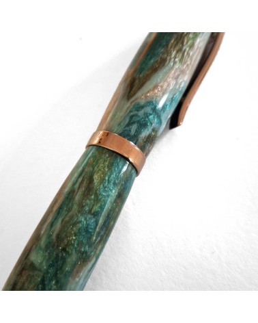 Stylo-plume Scribo La Dotta Frassinago, fabriqué à Bologne