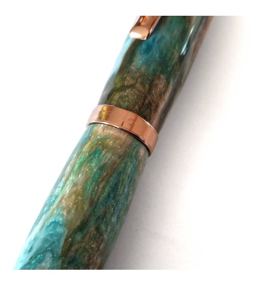 Stylo-plume Scribo La Dotta Frassinago, fabriqué à Bologne