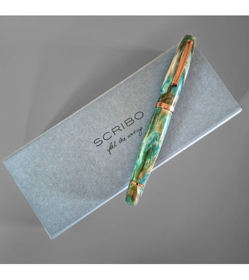 Stylo-plume Scribo La Dotta Frassinago, fabriqué à Bologne
