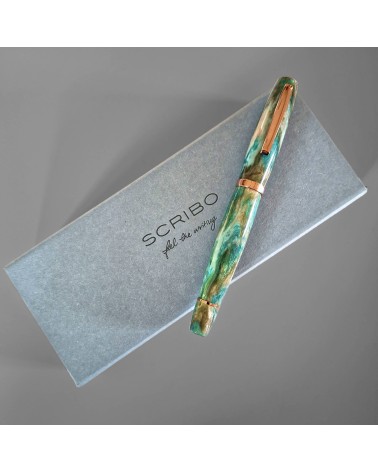 Stylo-plume Scribo La Dotta Frassinago, fabriqué à Bologne
