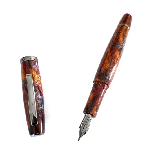 Stylo-plume Scribo La Dotta Turrita, fabriqué à Bologne