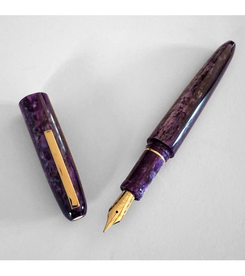 Stylo-plume Scribo Piuma Ametista, fabriqué à Bologne