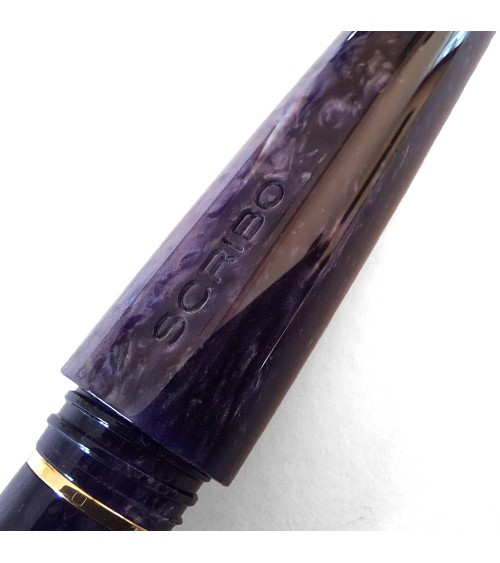 Stylo-plume Scribo Piuma Ametista, fabriqué à Bologne