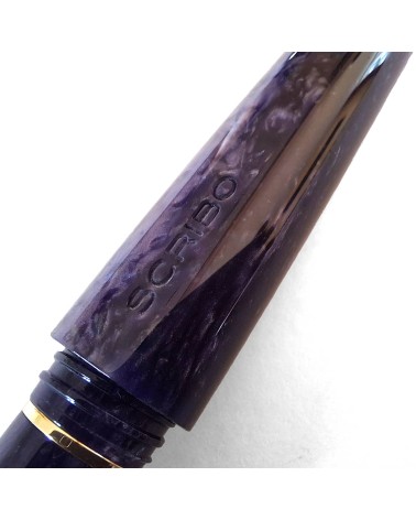 Stylo-plume Scribo Piuma Ametista, fabriqué à Bologne