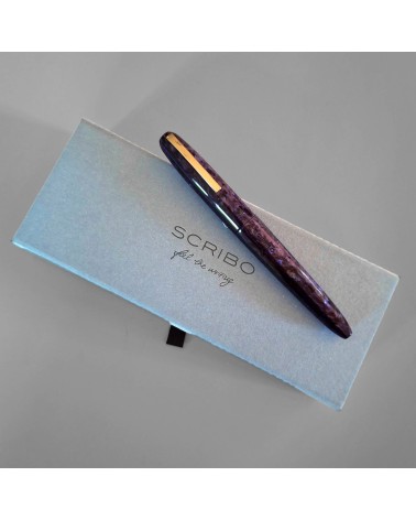 Stylo-plume Scribo Piuma Ametista, fabriqué à Bologne