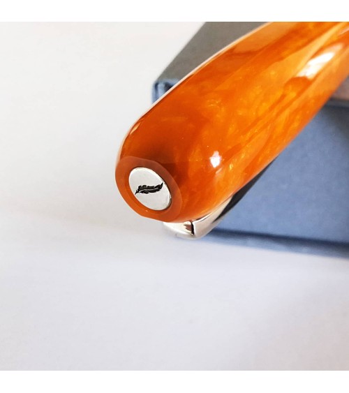 Stylo-plume Scribo Piuma Corniola, fabriqué à Bologne