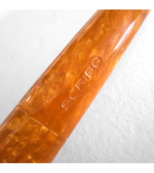Stylo-plume Scribo Piuma Corniola, fabriqué à Bologne