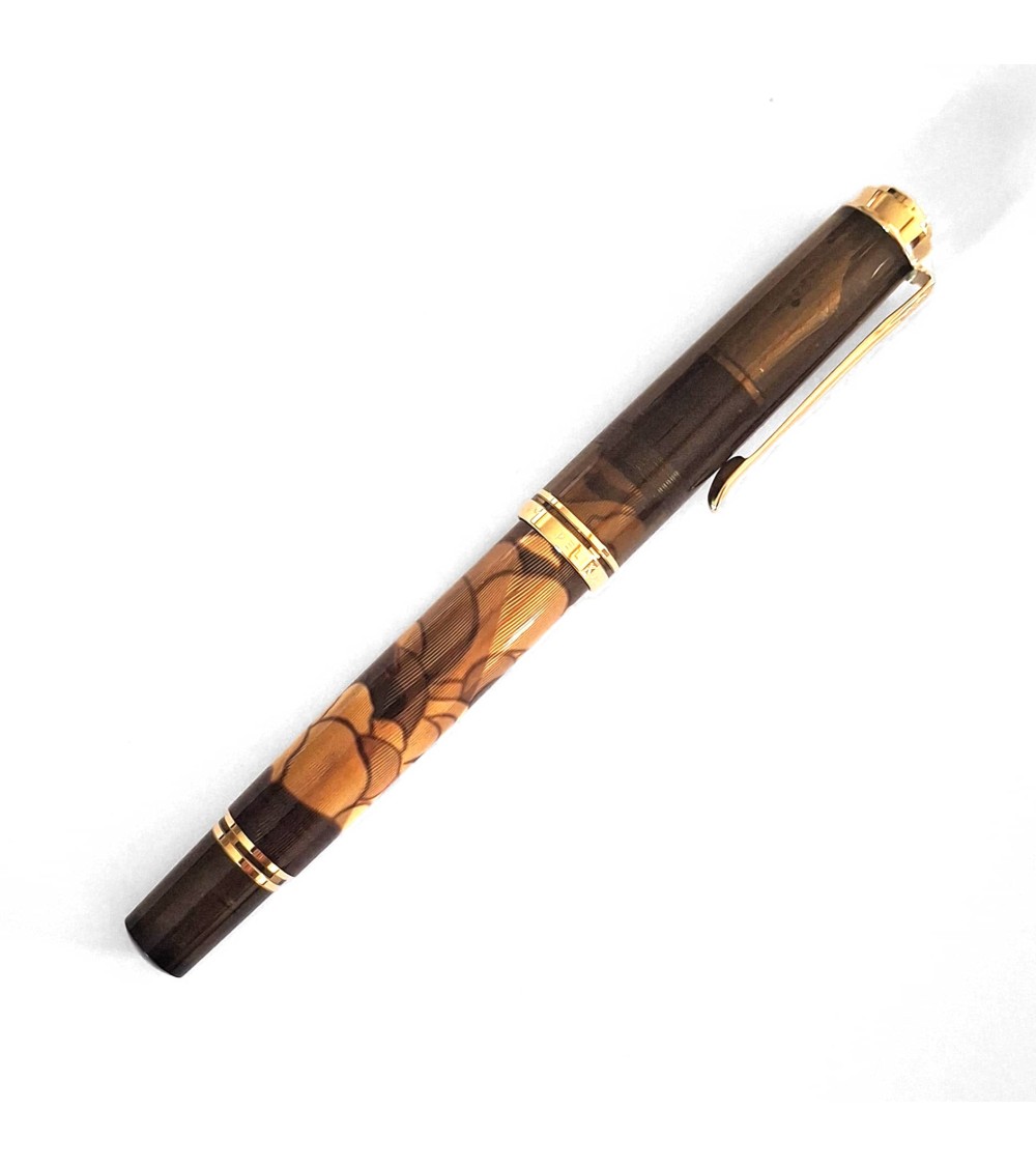 Stylo-plume à piston Pelikan Souverän M600 Art Collection Georg Tippel, plume or 14 carats