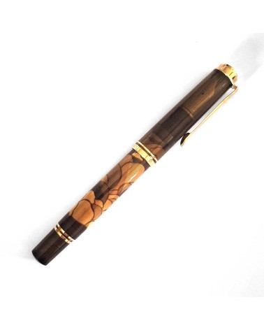 Stylo-plume à piston Pelikan Souverän M600 Art Collection Georg Tippel, plume or 14 carats