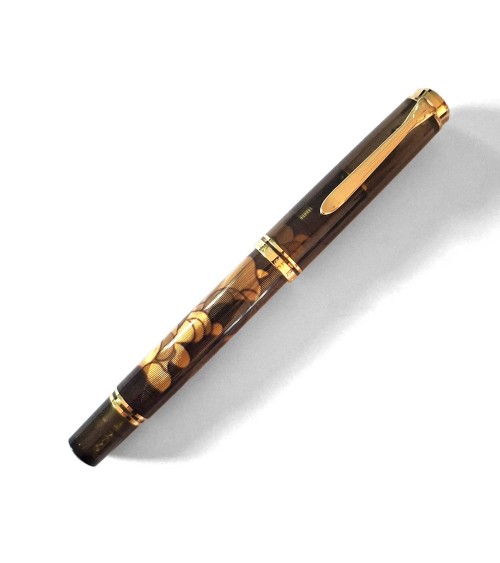 Stylo-plume à piston Pelikan Souverän M600 Art Collection Georg Tippel, plume or 14 carats