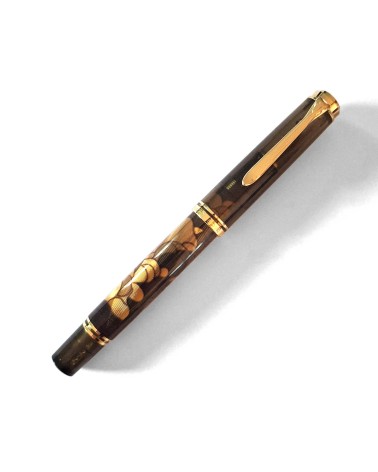 Stylo-plume à piston Pelikan Souverän M600 Art Collection Georg Tippel, plume or 14 carats