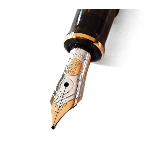 Stylo-plume à piston Pelikan Souverän M600 Art Collection Georg Tippel, plume or 14 carats