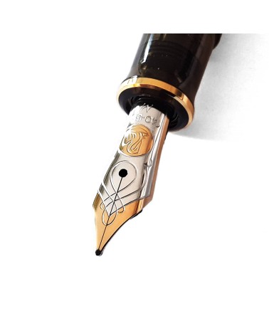 Stylo-plume à piston Pelikan Souverän M600 Art Collection Georg Tippel, plume or 14 carats