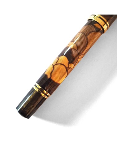Stylo-plume à piston Pelikan Souverän M600 Art Collection Georg Tippel, plume or 14 carats