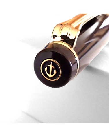 Stylo-plume Sailor PG Slim Mini Gold Puff Brown, bec or 14 carats