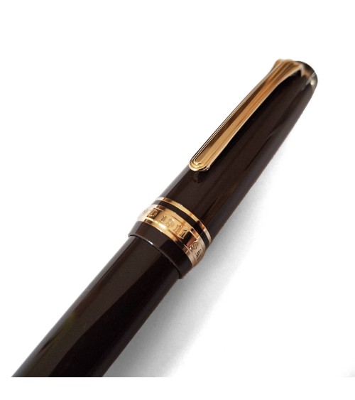 Stylo-plume Sailor PG Slim Mini Gold Puff Brown, bec or 14 carats