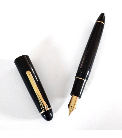 Stylo-plume Sailor 1911L Casual Black, bec acier