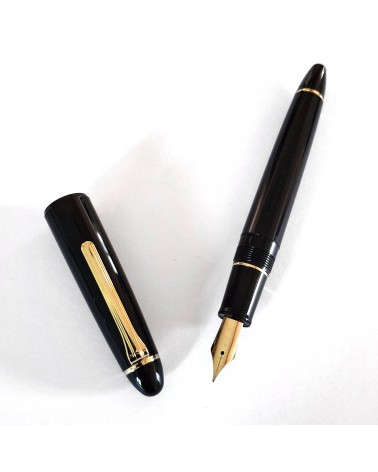 Stylo-plume Sailor 1911L Casual Black, bec acier