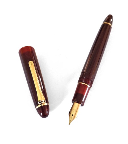 Stylo-plume Sailor 1911L Casual Muted Red, bec acier