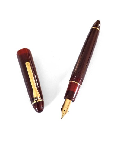 Stylo-plume Sailor 1911L Casual Muted Red, bec acier