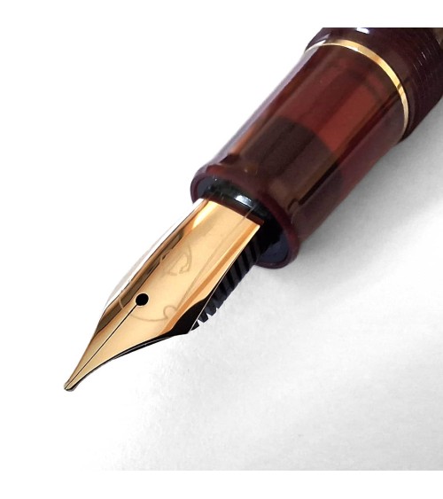 Stylo-plume Sailor 1911L Casual Muted Red, bec acier