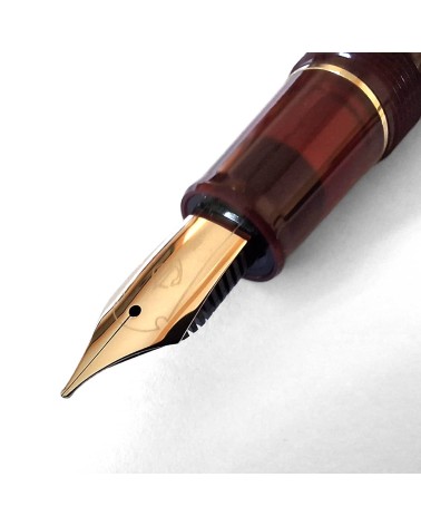 Stylo-plume Sailor 1911L Casual Muted Red, bec acier