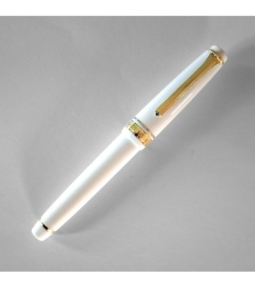 Stylo-plume Sailor PG slim Gold White, bec or 14 carats