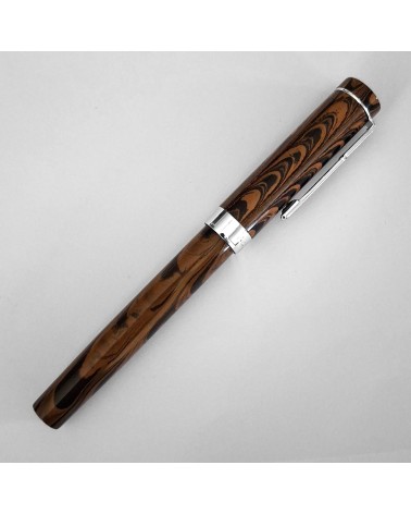 Stylo-plume Récife Manaus Victory Senior Ripple Orange, bec acier
