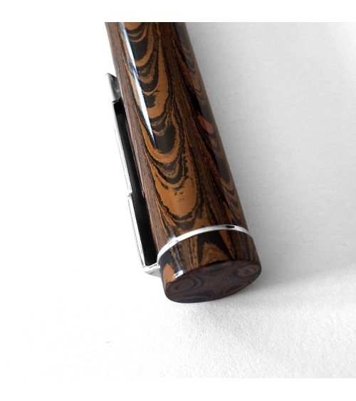 Stylo-plume Récife Manaus Victory Senior Ripple Orange, bec acier
