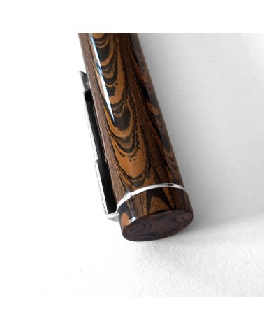 Stylo-plume Récife Manaus Victory Senior Ripple Orange, bec acier