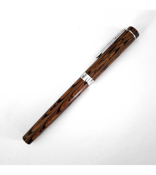 Stylo-plume Récife Manaus Victory Junior Ripple Orange, bec acier