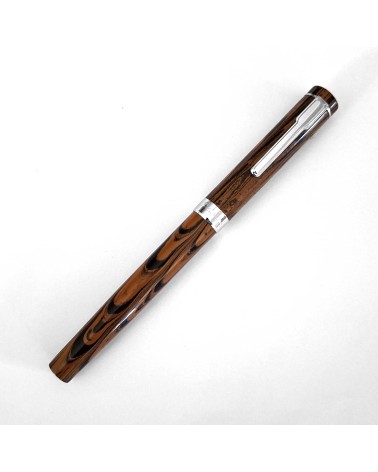 Stylo-plume Récife Manaus Victory Junior Ripple Orange, bec acier