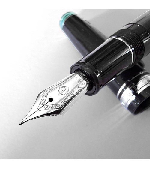 Stylo-plume Sailor PG Celestial Flow, bec or rhodié, largeur M