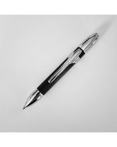 Stylo-bille Récife Iron Age Gotham Shakin Onyx, fabriqué en France