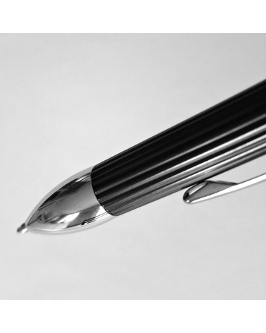 Stylo-bille Récife Iron Age Gotham Shakin Onyx, fabriqué en France
