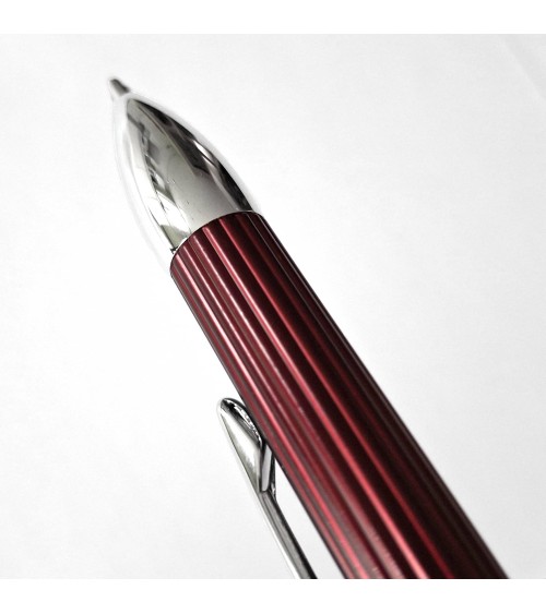 Stylo-bille Récife Iron Age Gotham Shakin Rubis, fabriqué en France