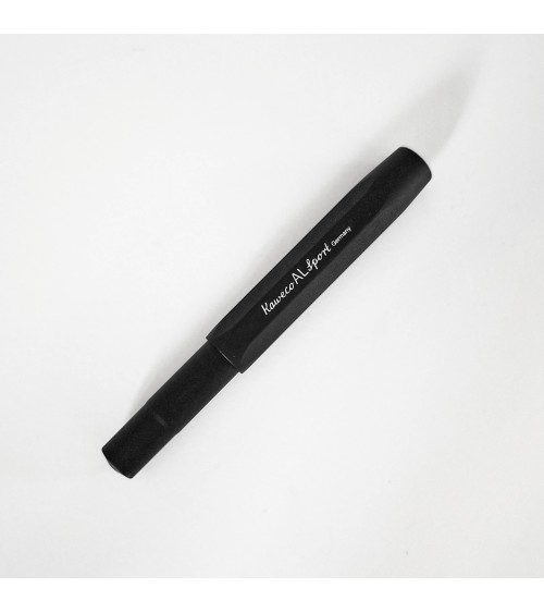 Stylo-plume Kaweco AL Sport Black, fabriqué en Allemagne