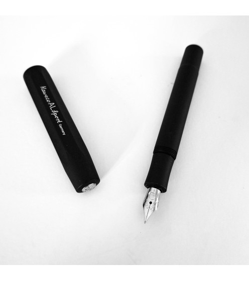 Stylo-plume Kaweco AL Sport Black, fabriqué en Allemagne